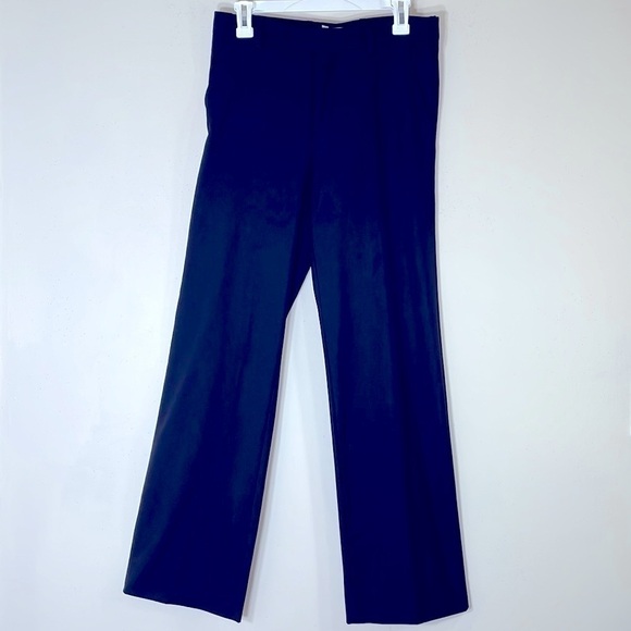 BALENCIAGA EU38 Italy Made Virgin Wool Black Straight Leg Trousers. - Picture 3 of 14